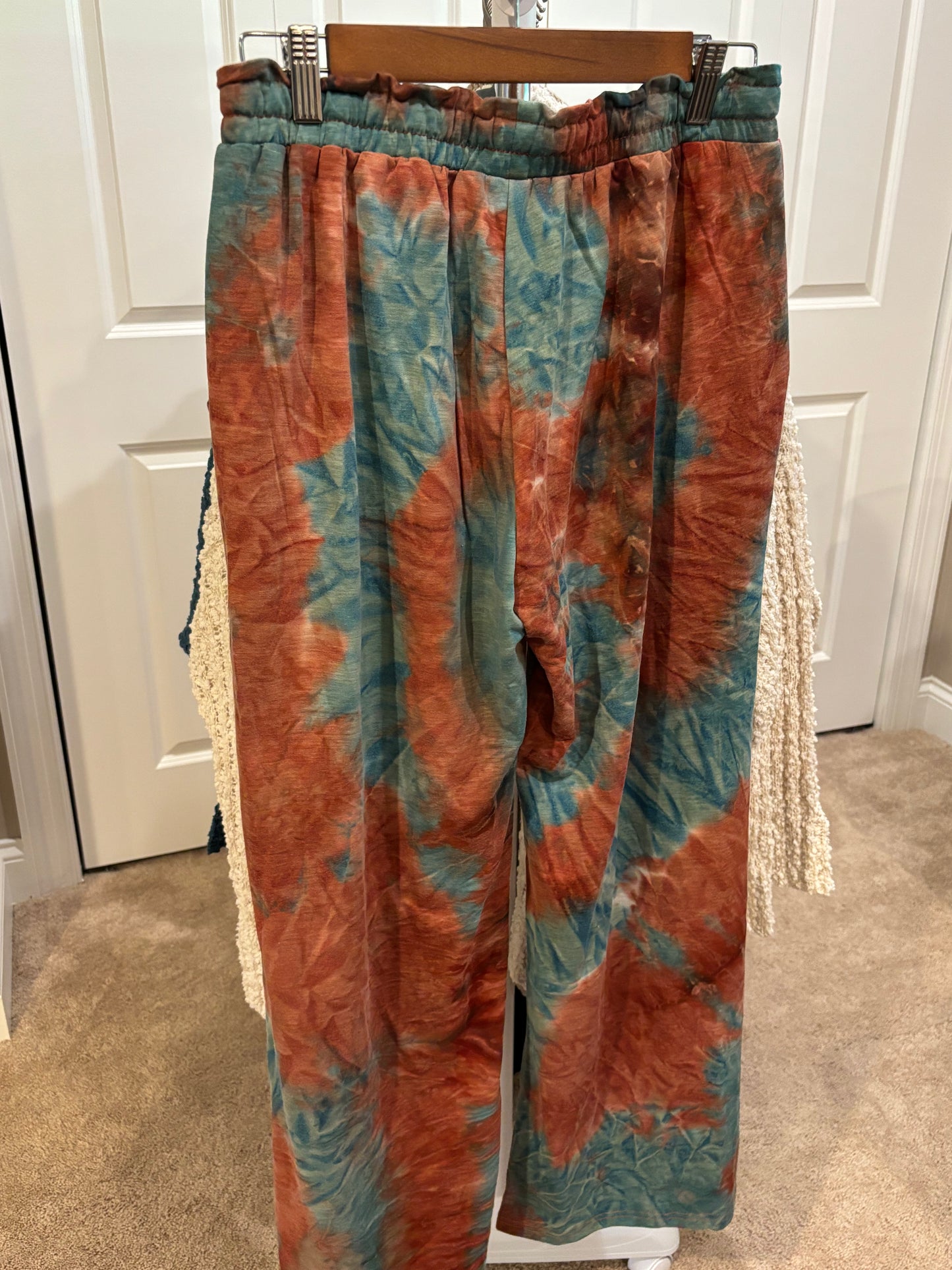 Tie Dye Linen Pants