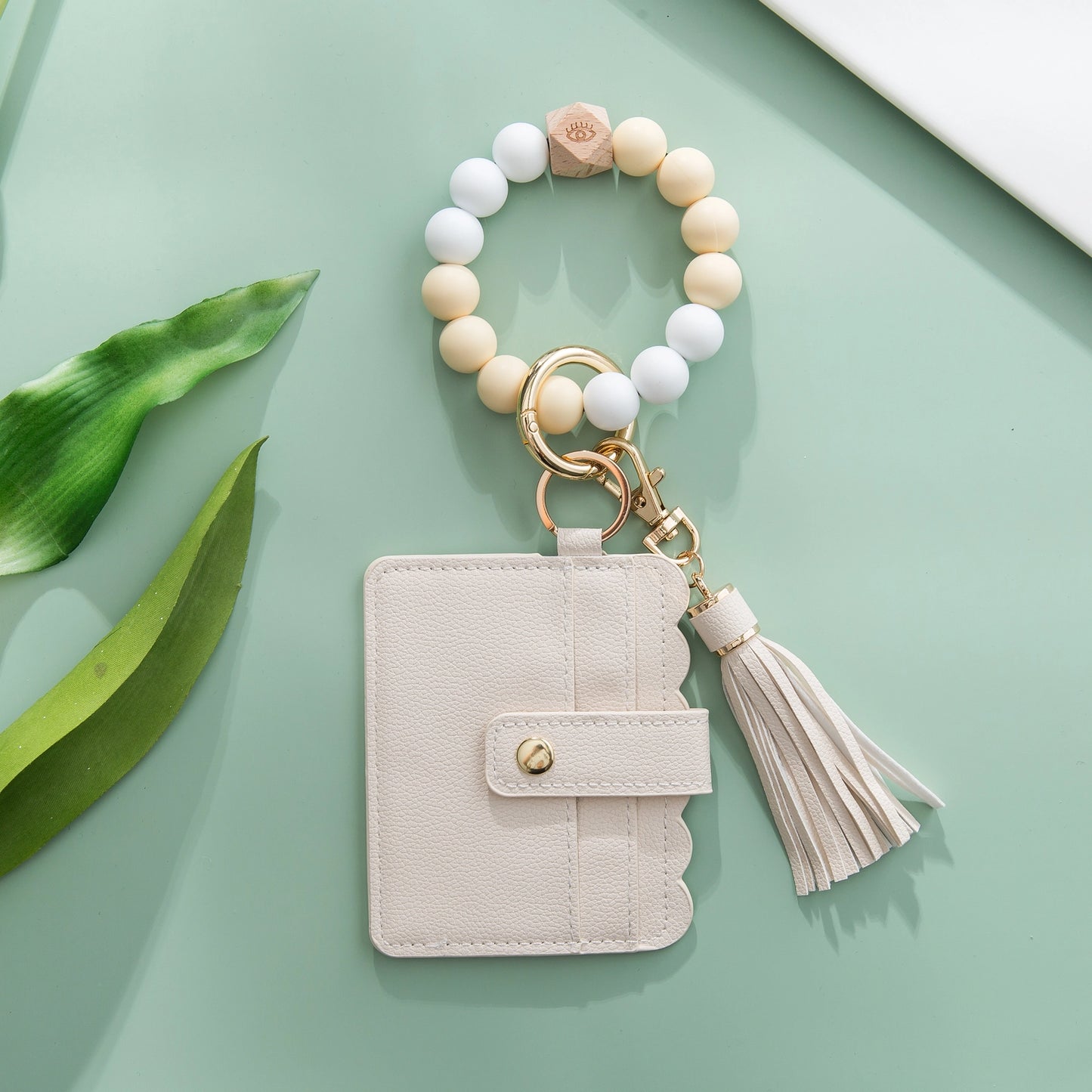 Silicone Bracelet Wallet Keychain