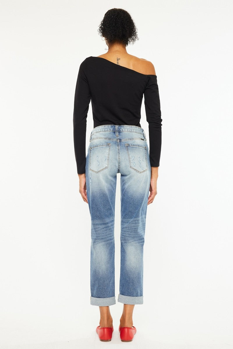 Skinny Fit Mom Jeans