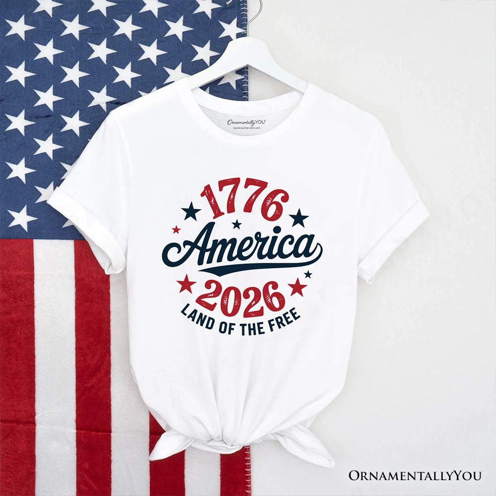 Patriotic America Land of Free T-Shirt