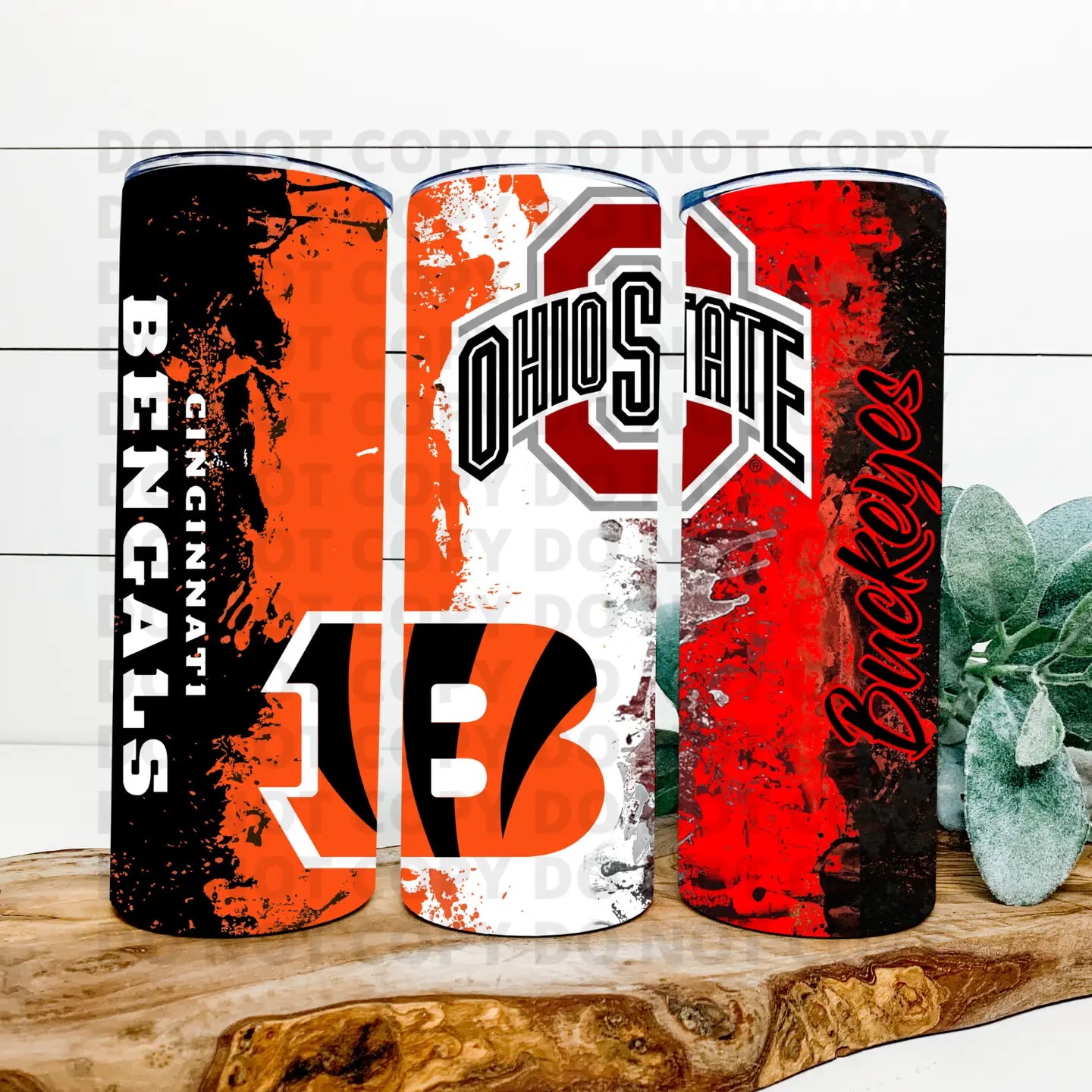 Bengals/Buckeyes Stainless Steel Tumbler - 20oz