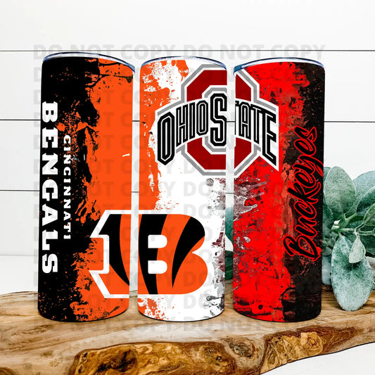 Bengals/Buckeyes Stainless Steel Tumbler - 20oz