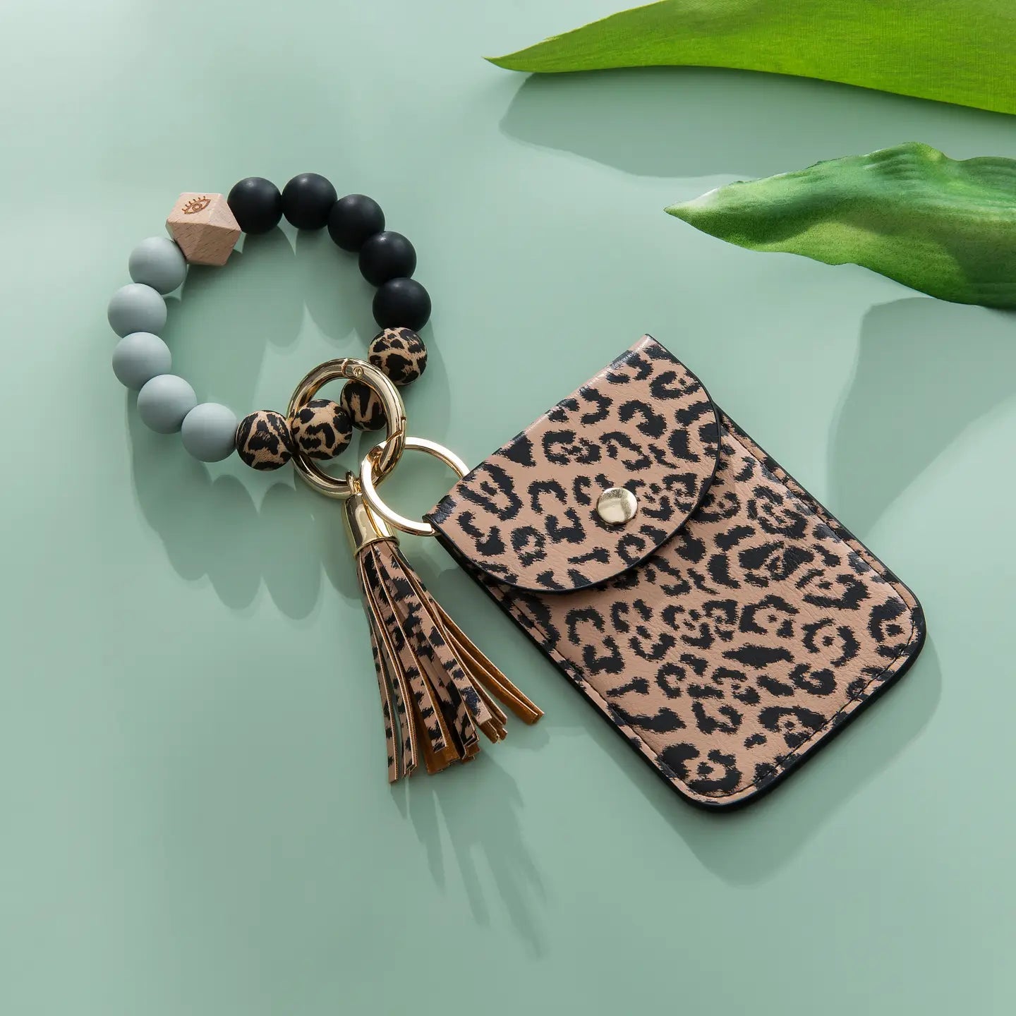 Silicone Bracelet Wallet Keychain