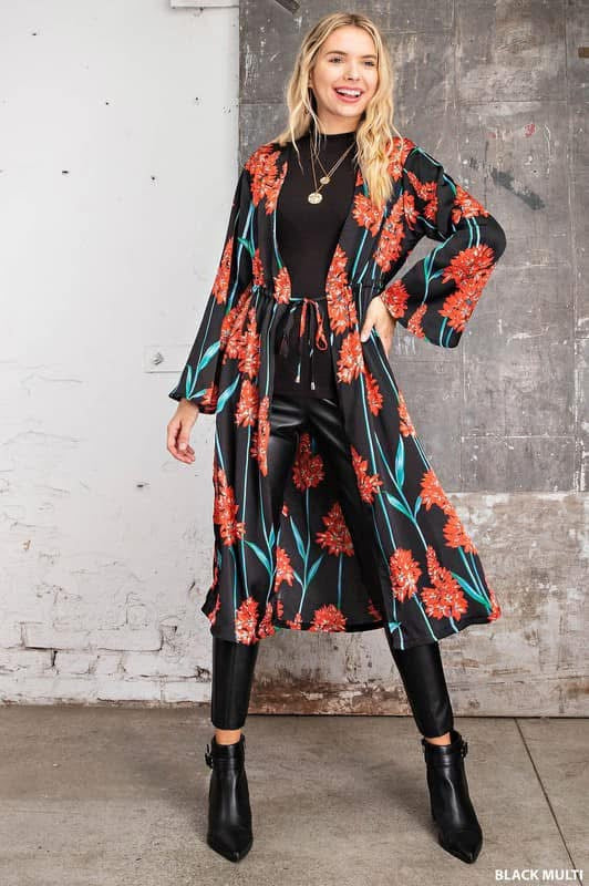 Kimono with Tie String