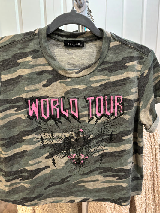 World Tour Crop T-shirt