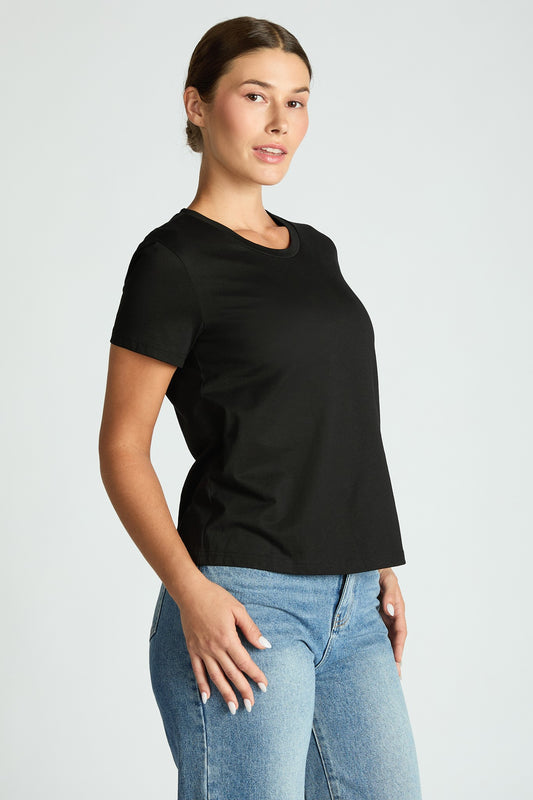 Cotton Short Sleeve Bra Shirt