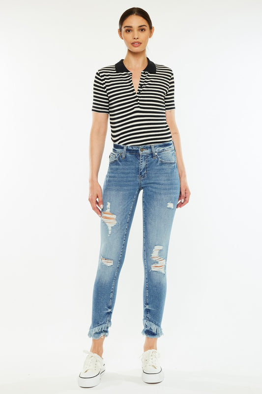 Mid Rise Skinny Jeans